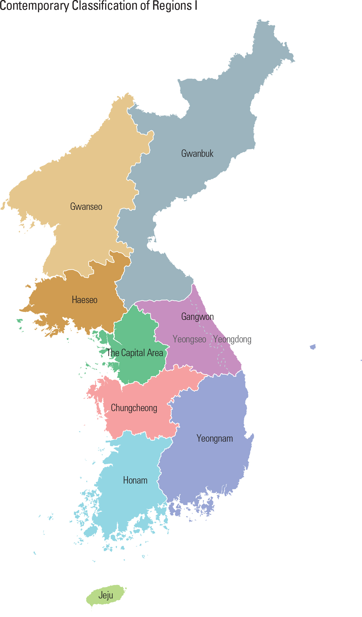  Contemporary Classification of Regions I