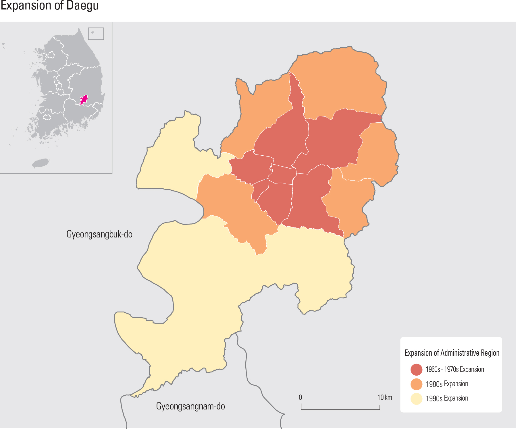 Expansion of Daegu