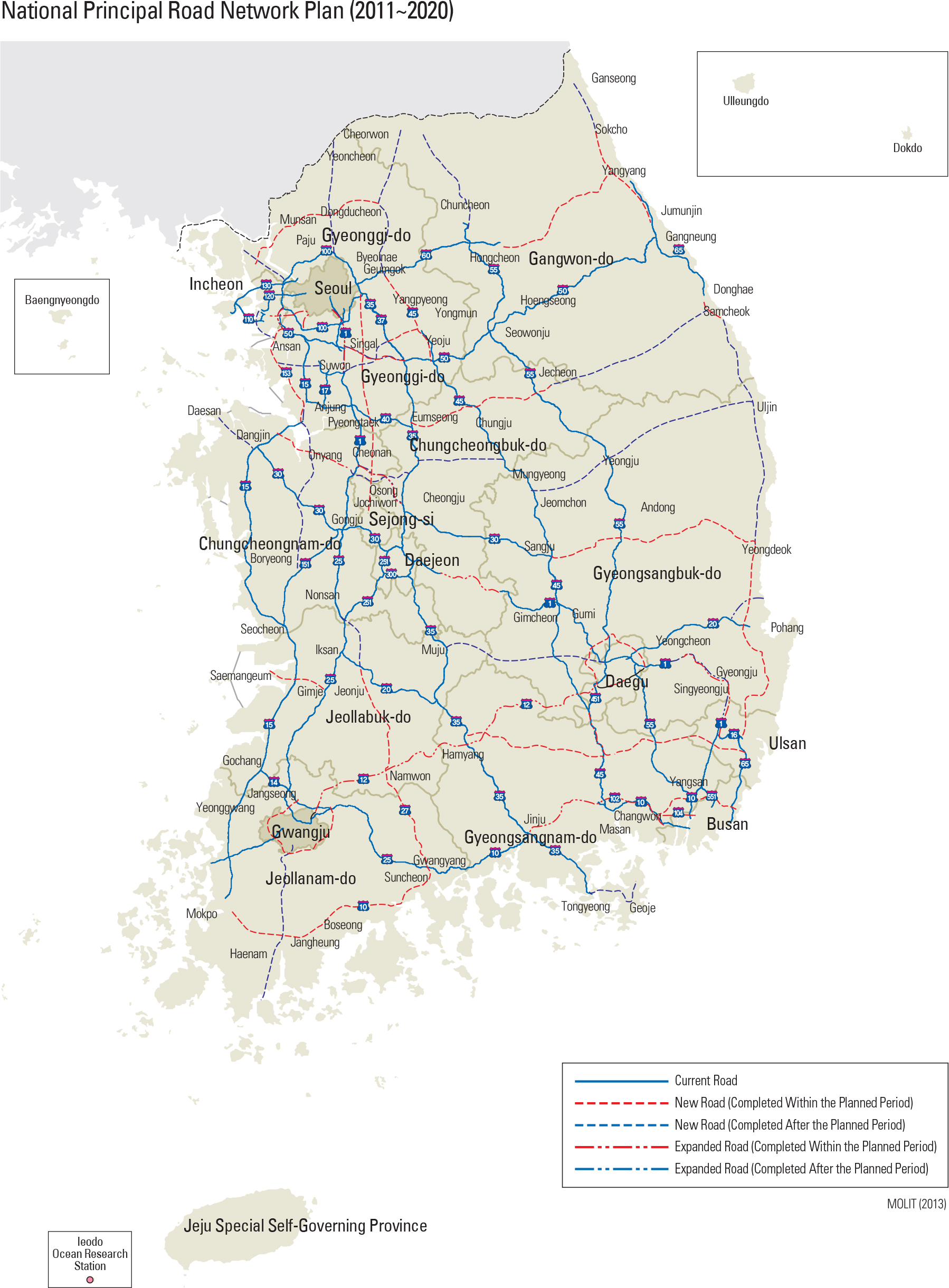 National Principal Road Network Plan