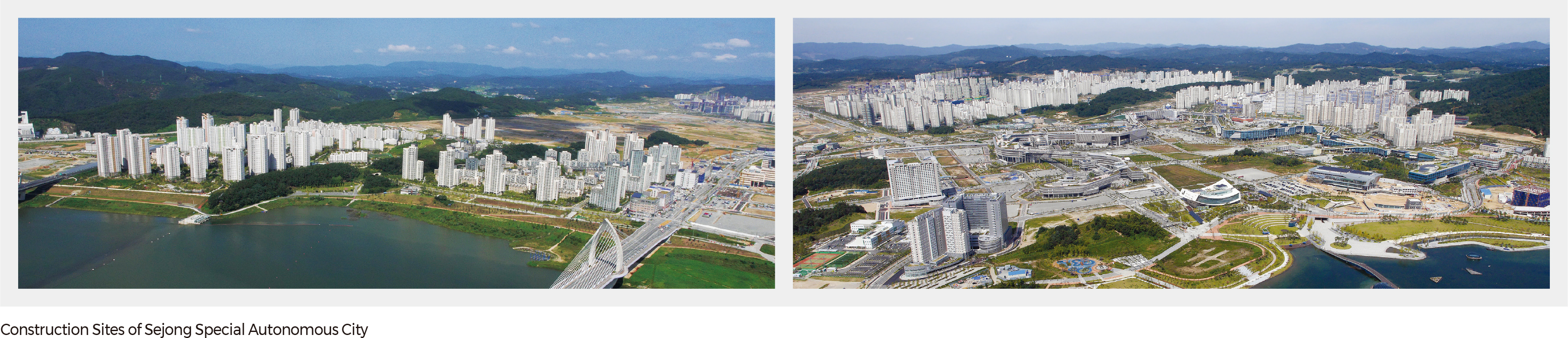 Construction Sites of Sejong Special Autonomous City