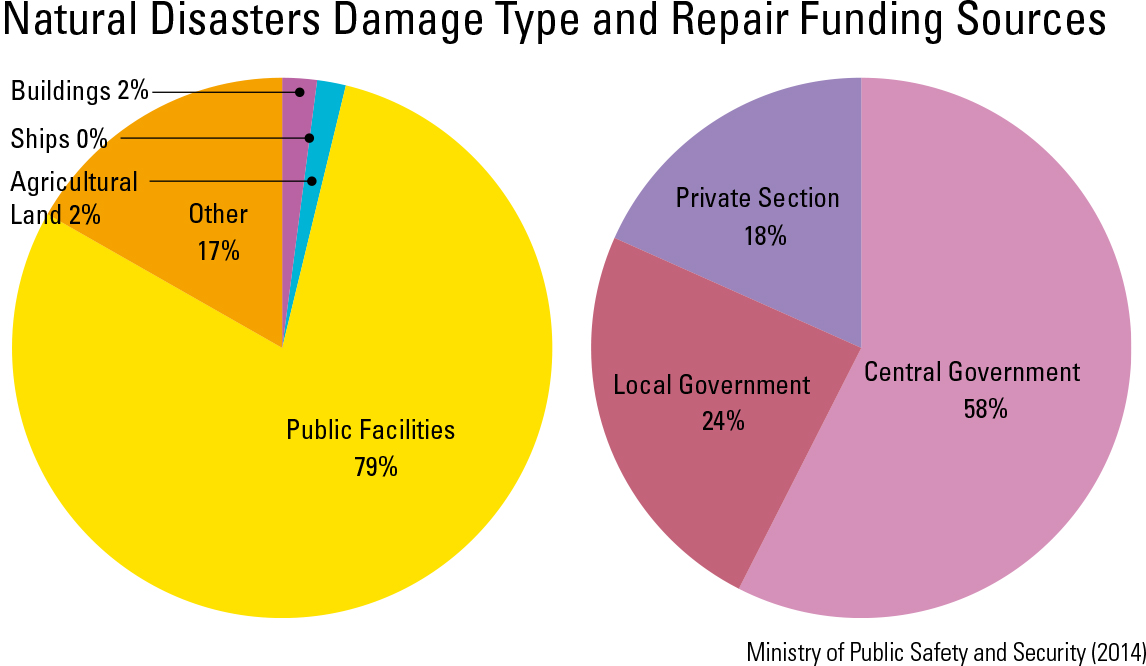 Natural Disasters Damage Type and Repair Funding Sources